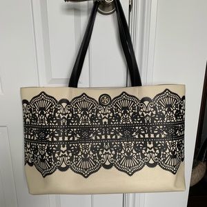 Tory Burch Kerrington Lace Tote